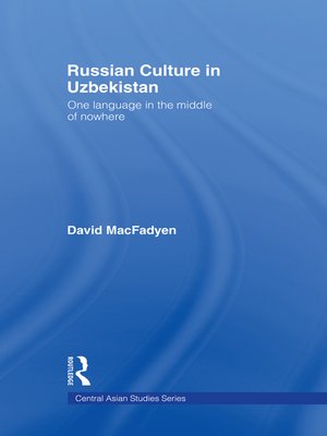 cover image of Russian Culture in Uzbekistan